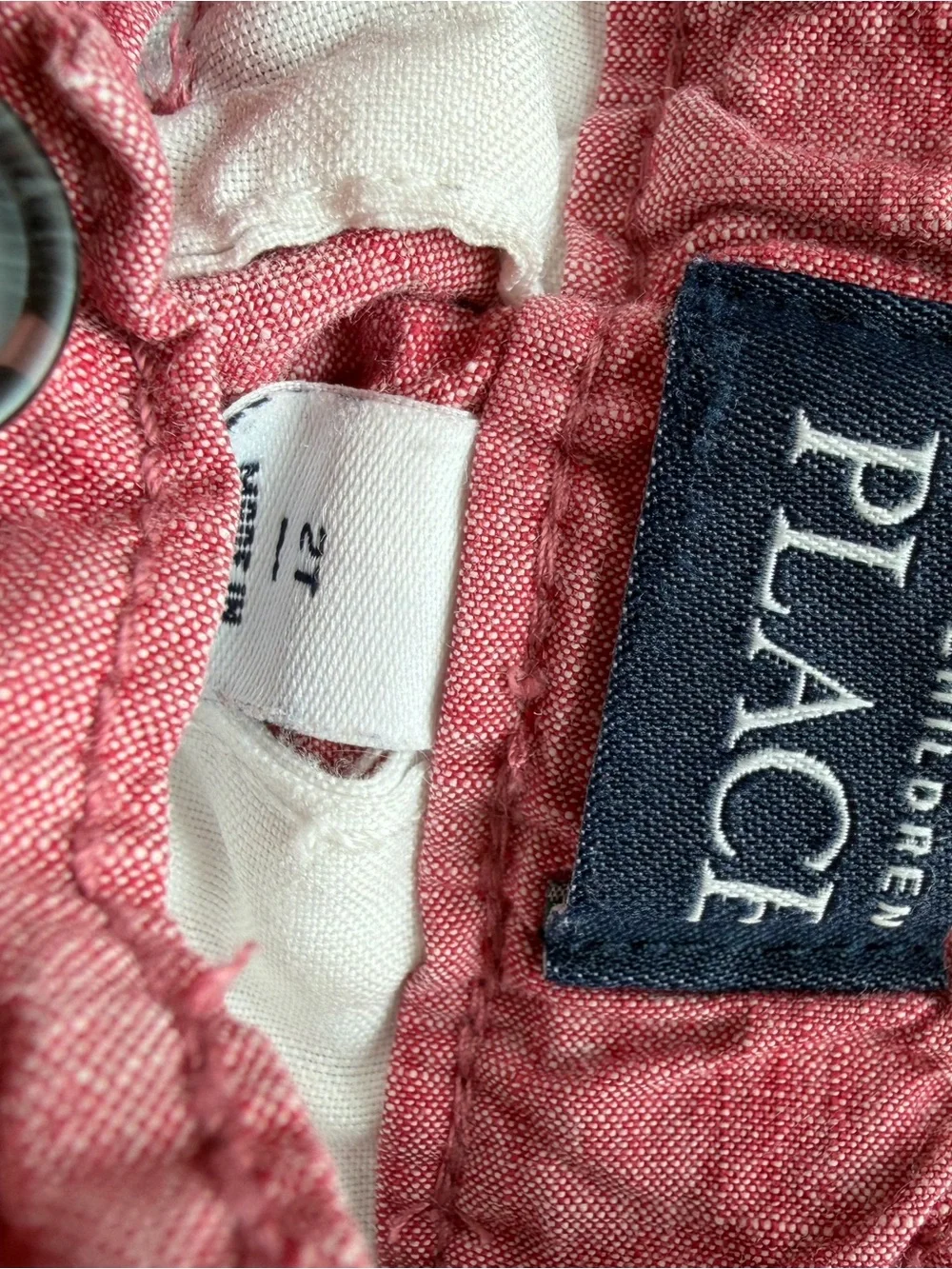 The Children's Place Kids Shorts - Tan, Navy, Light Blue, Brick Red size 2T